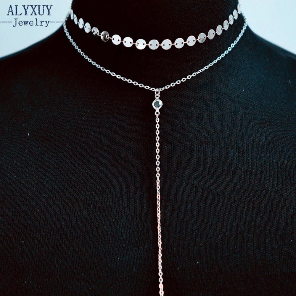 💚double strand necklace - Picture 2 of 3